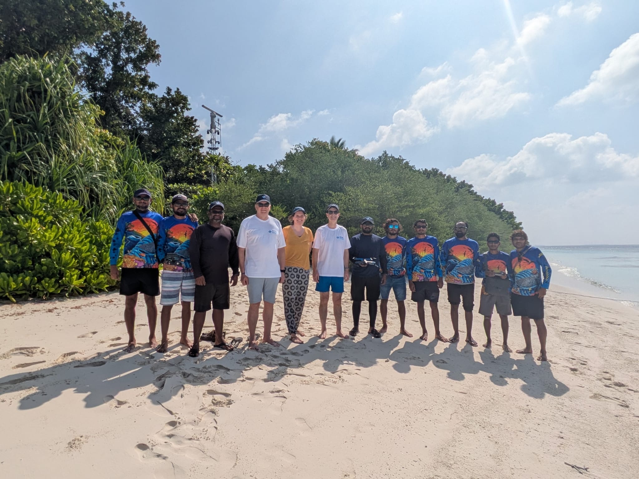 maritime surveillance in Mendhoo Marine Protected Area, Maldives