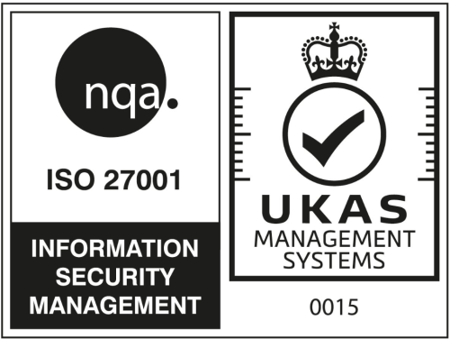 Accreditation to ISO 27001